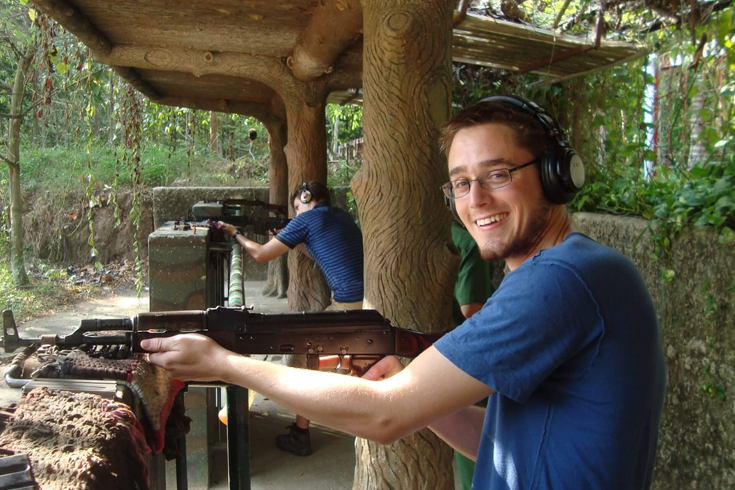 Experience the real gun in Cu Chi
