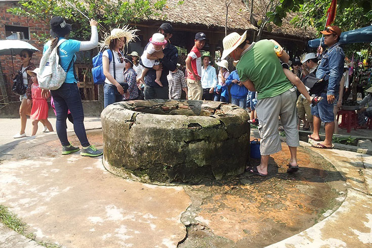 Ancient well at Cham Island