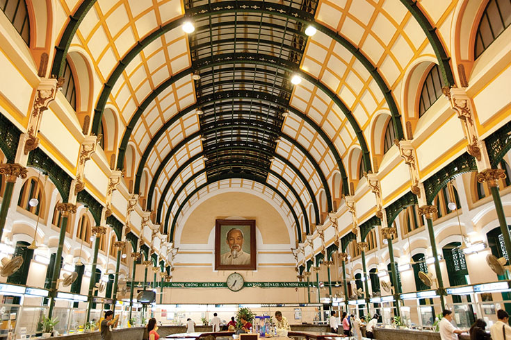 Architecture of Saigon Central Post Office