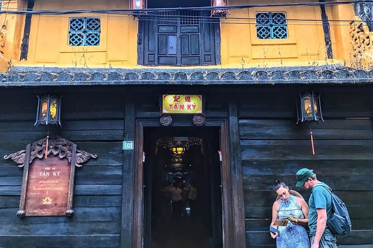 Architecture of Tan Ky old house 
