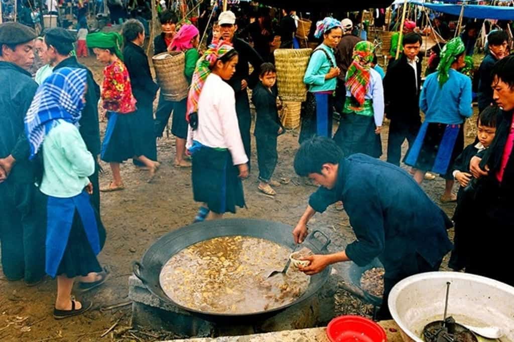 Bac Ha Sunday Market Food