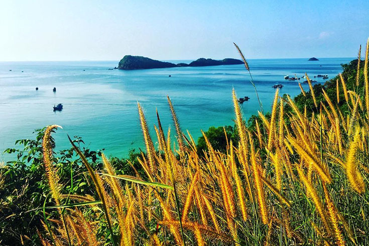 Bai Ngu from above
