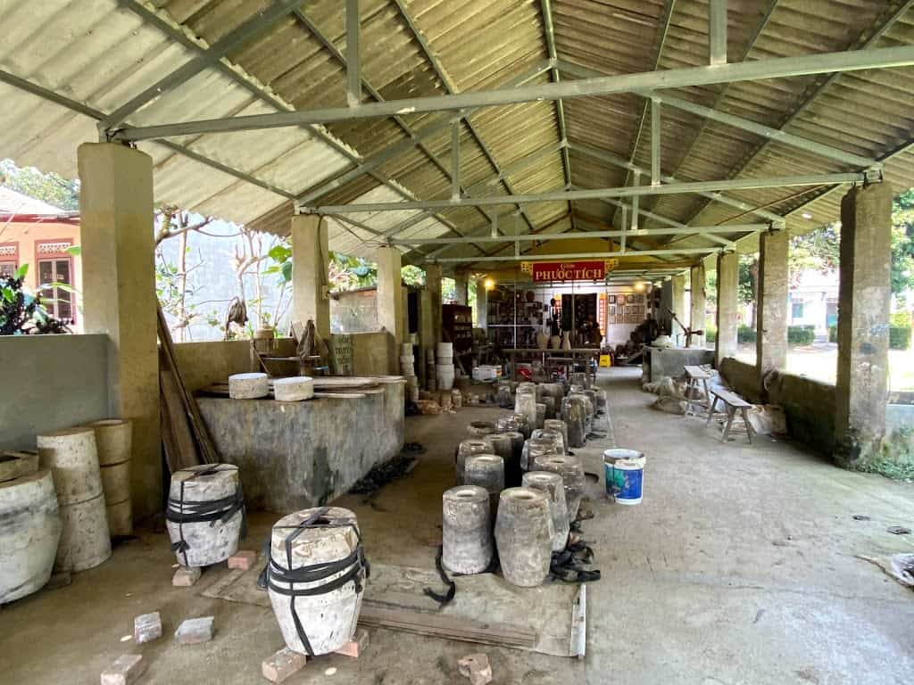 Ceramic in Phuoc Tich ancient village