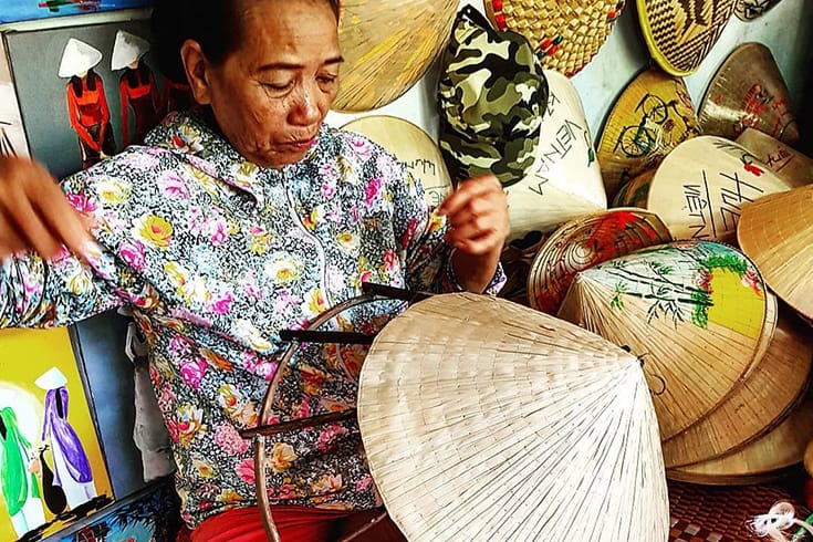 Conical Hat in Hoi An