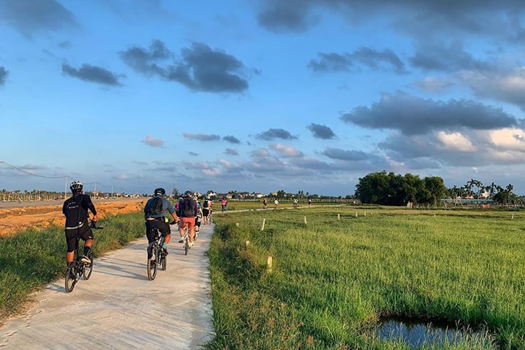 Cycling around Hoi An