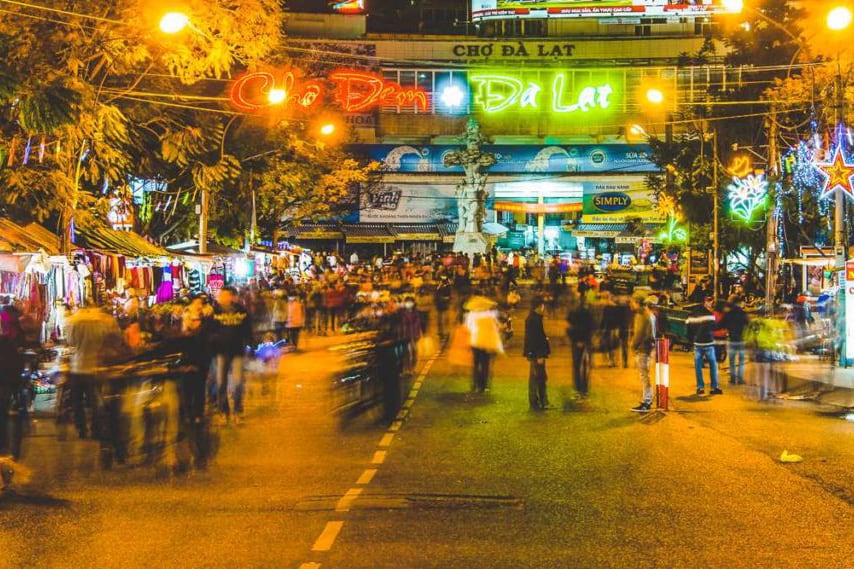 Da Lat Night Market - Vietnam night markets