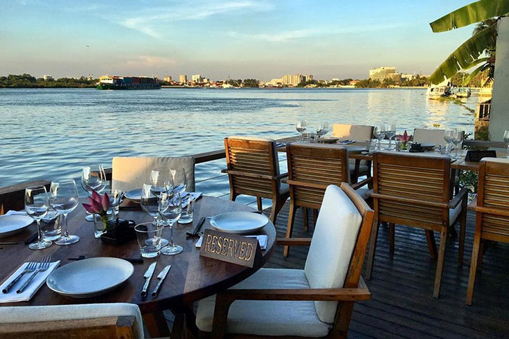 Deck Saigon lake side