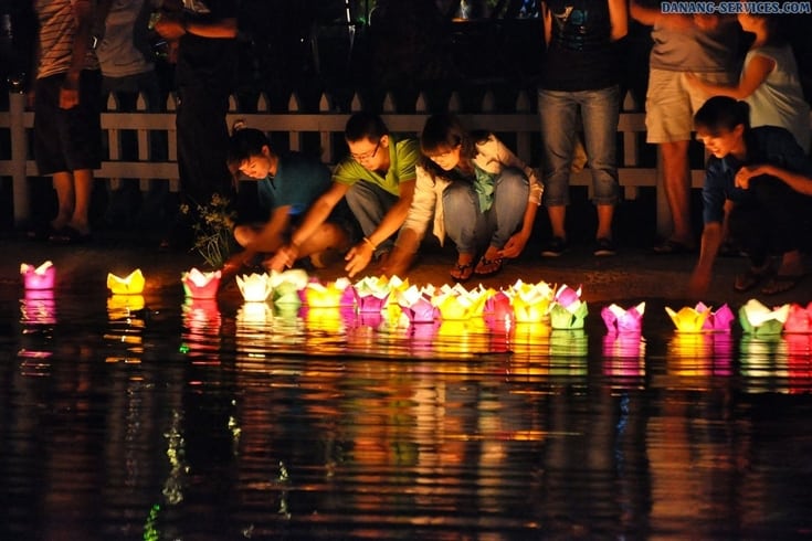 dropping lanterns