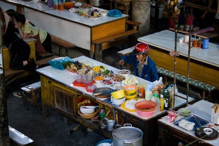 Food court Sapa central market