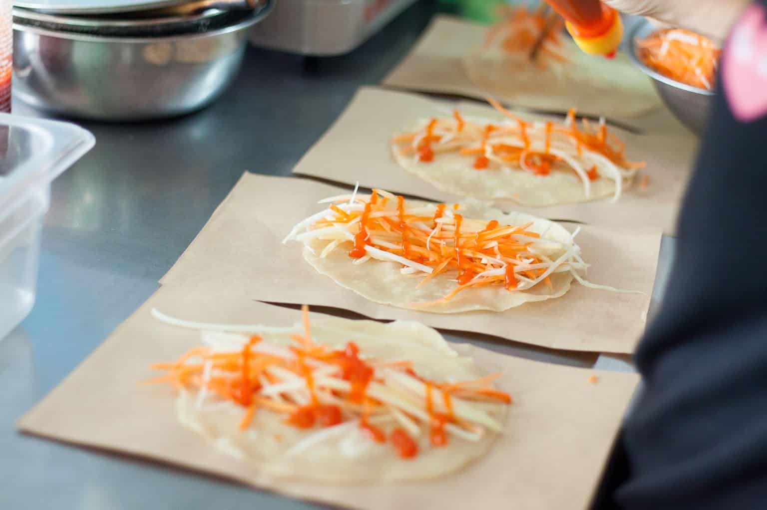 Food in Taco Ngon