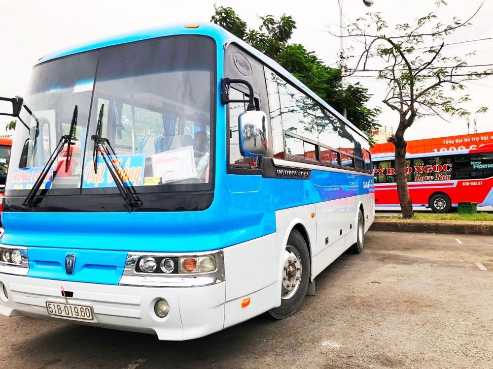 Get to Mekong delta by bus