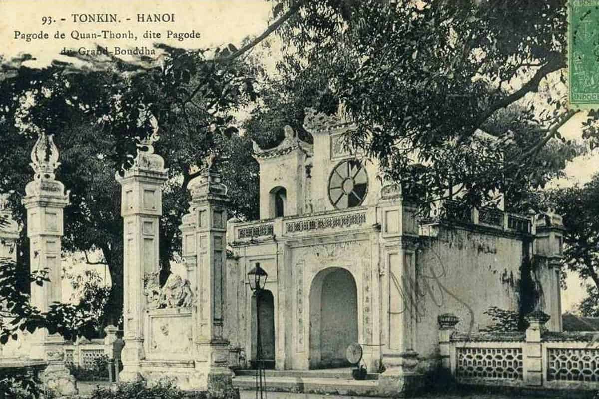 History of Quan Thanh temple