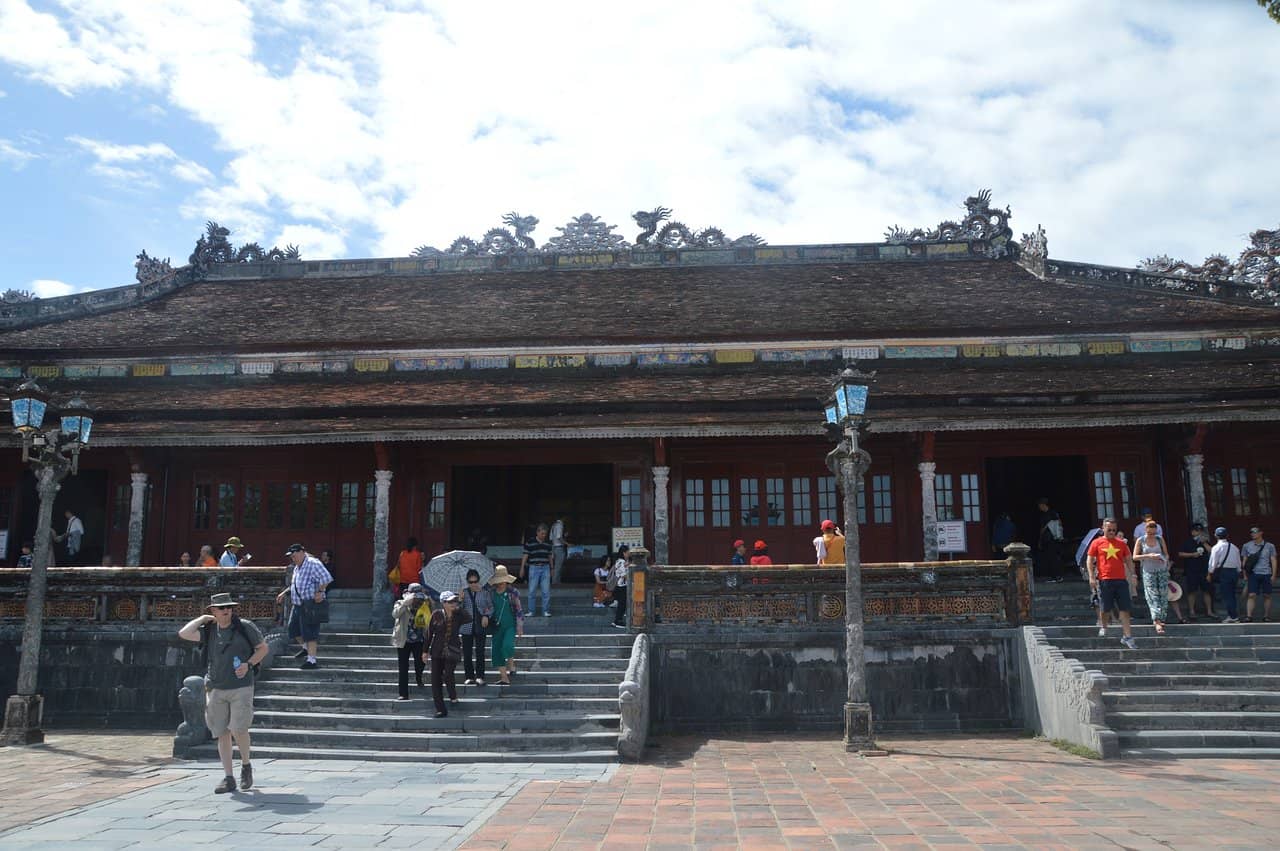 Architecture of Thai Hoa palace