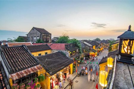 Hoi An Ancient Town from Chan May Port
