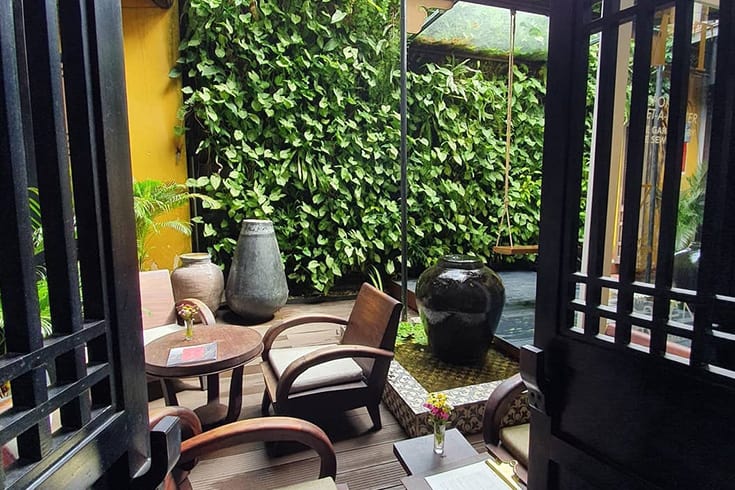 Inside Tan Ky old house