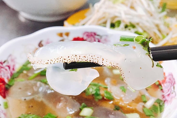 Jellyfish Noodles in Nha trang