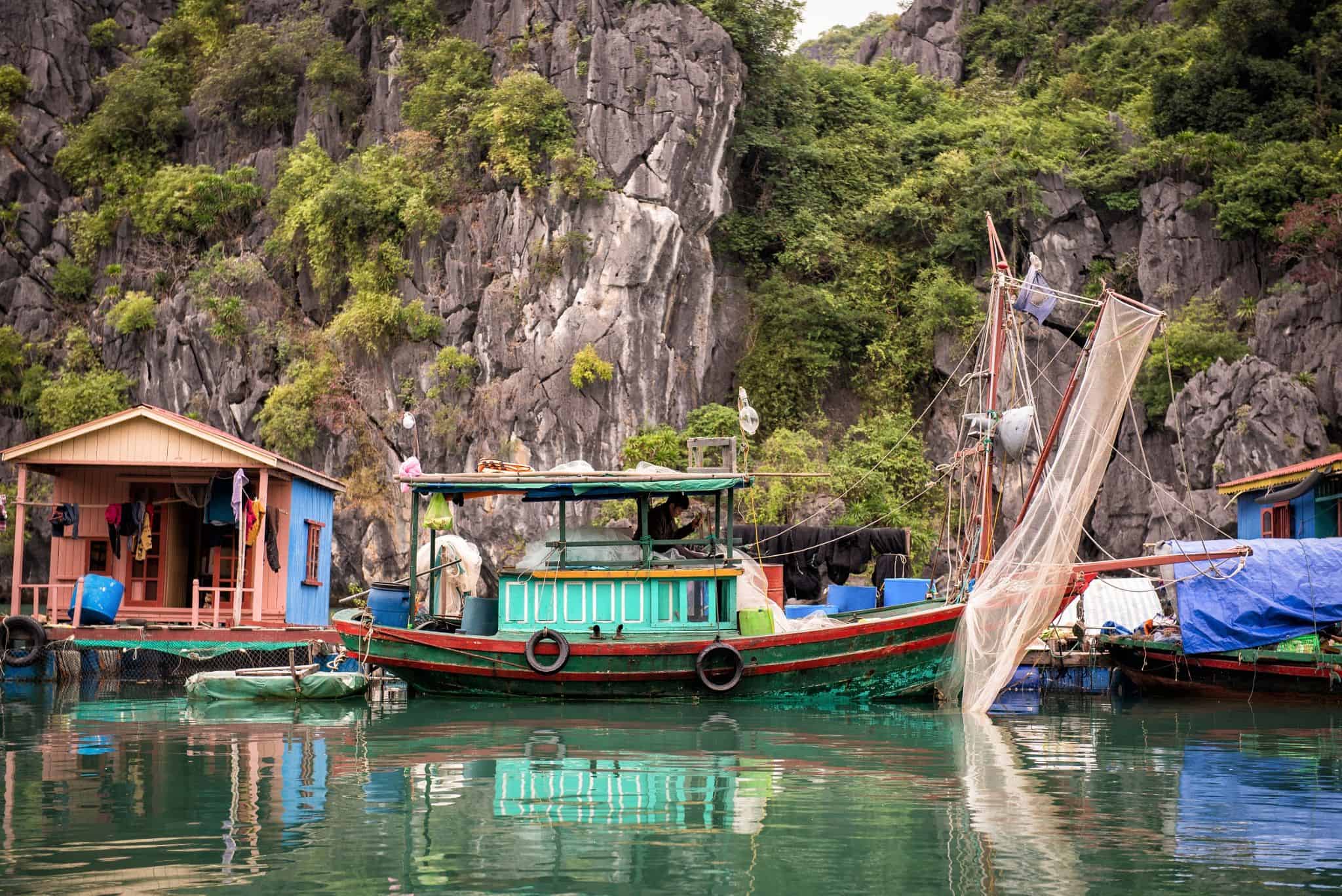 Join fishing activities in Vung Vieng fishing village
