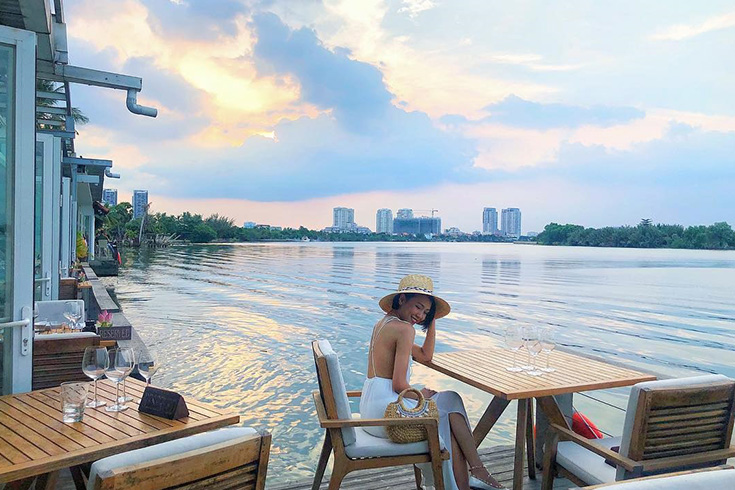 Lake view from Deck Saigon
