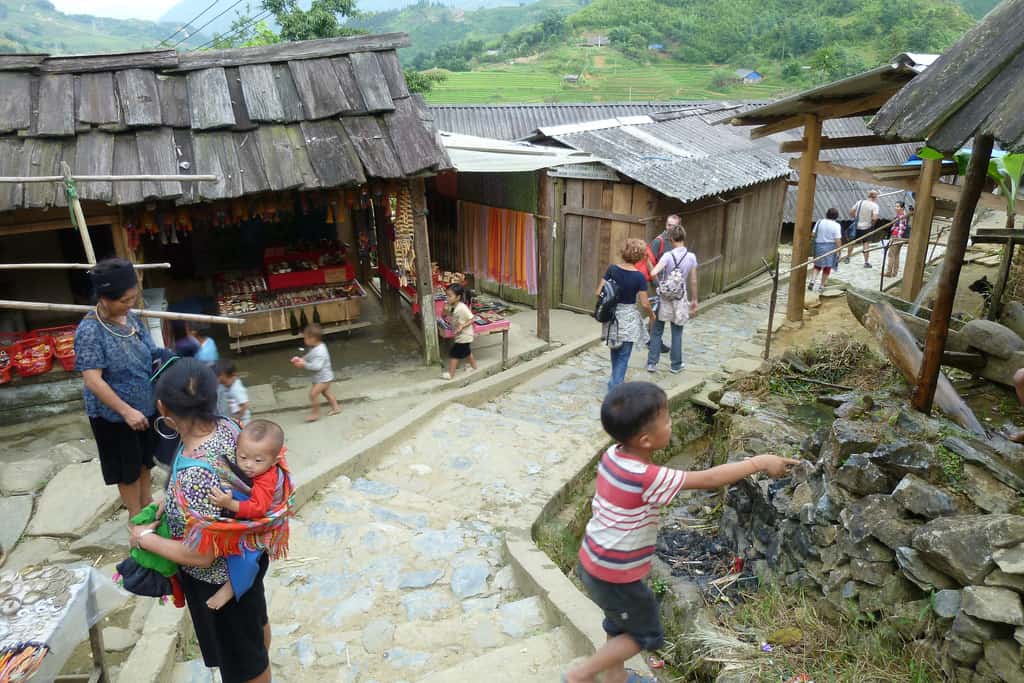 Mong’s house in Cat Cat Village