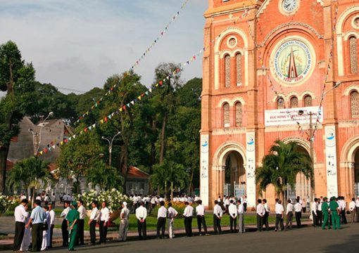 Saigon Notre Dame Cathedral in Ho Chi Minh