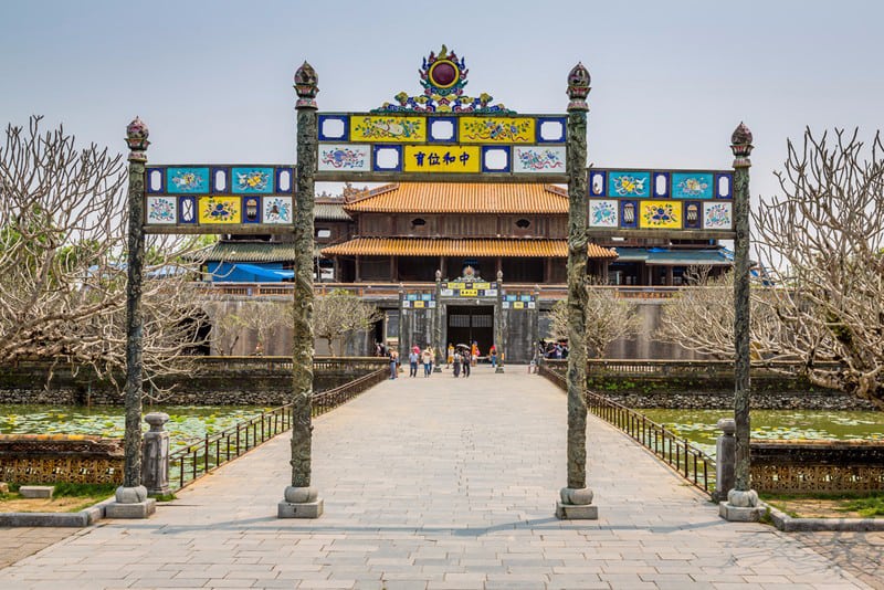 Overview of Thai Hoa Palace