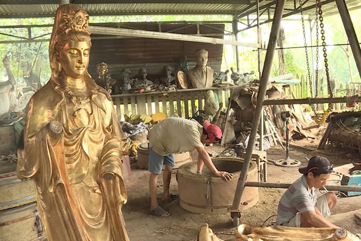 Phuoc Kieu Bronze Casting Village