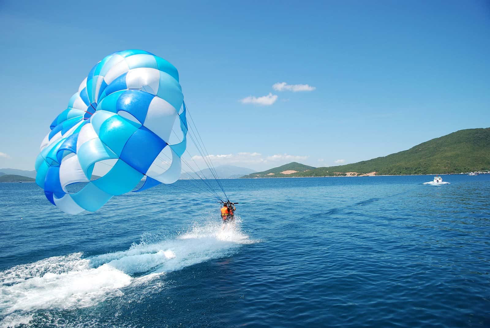 Play watersports in Ninh Van Bay Nha Trang