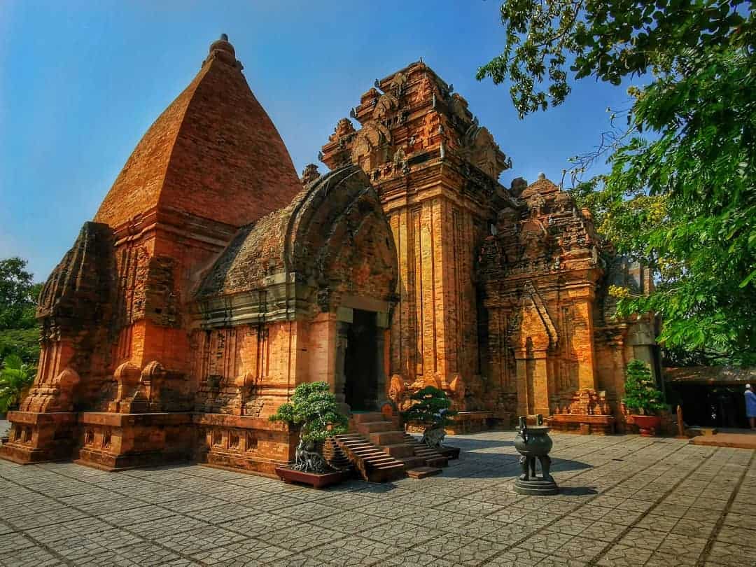 Ponagar Cham Towers near Long Son pagoda