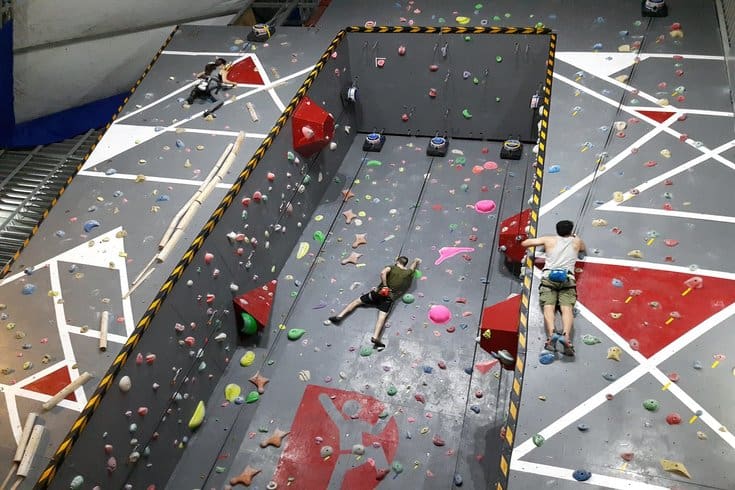 Push Rock Climbing at Saigon Outcast