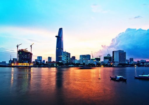 Saigon River in Ho Chi Minh City