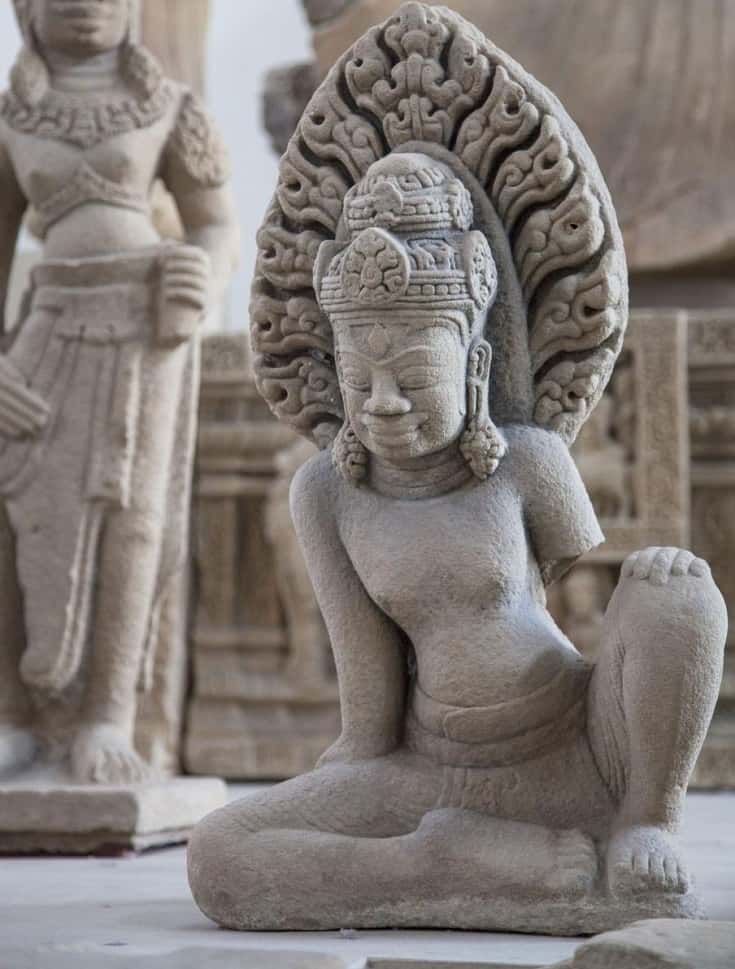 Sculpture in Cham Museum