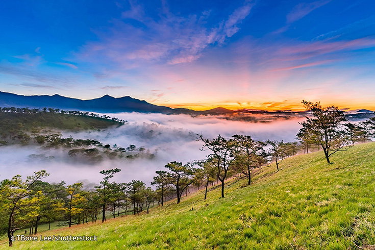 Sunset in Da Lat