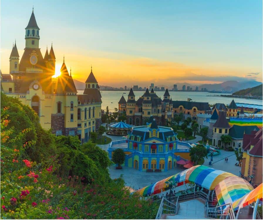 The Outdoor Game Area in Vinpearl land nha trang