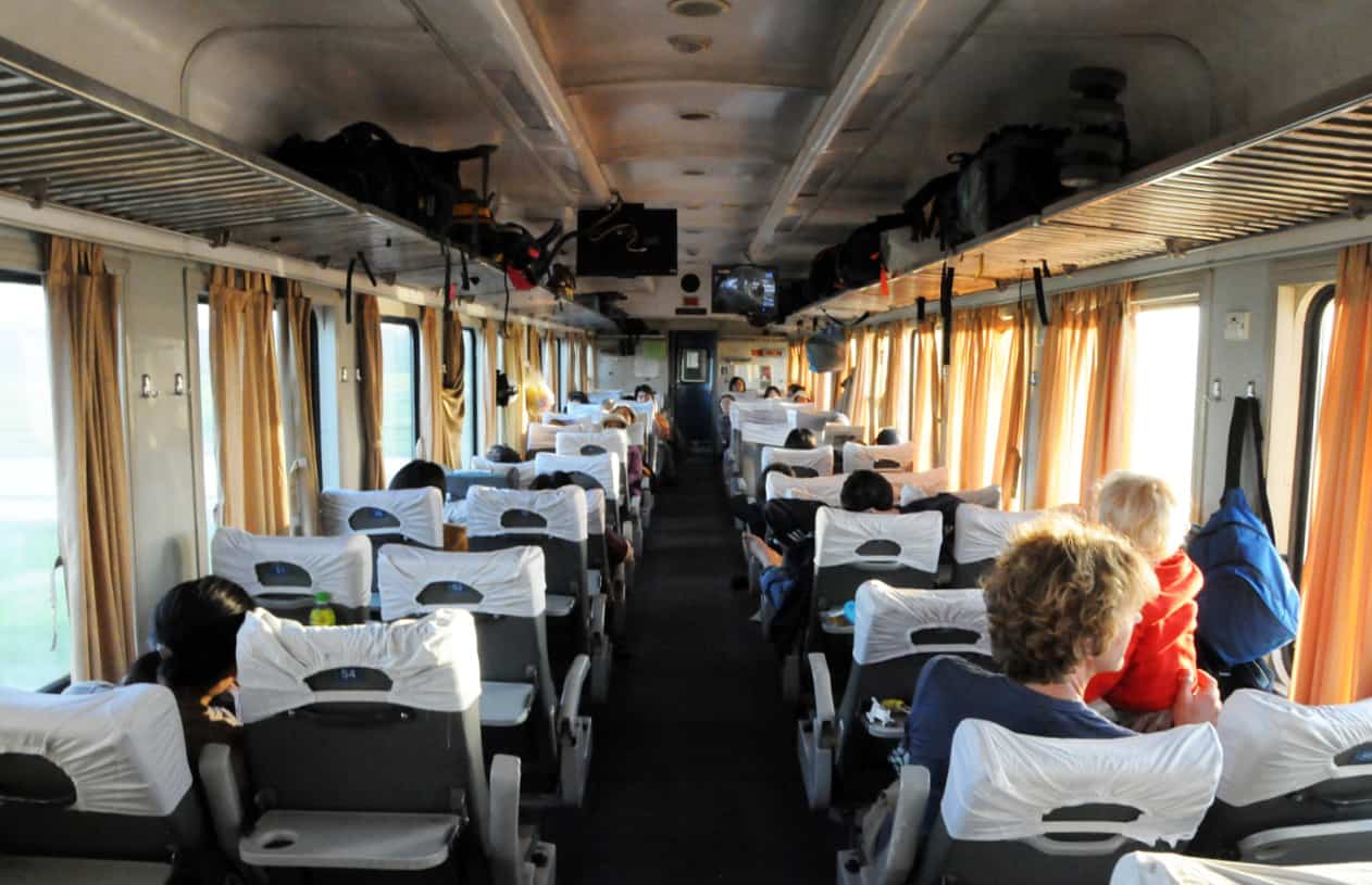 Travel from Hanoi to Halong Bay by train