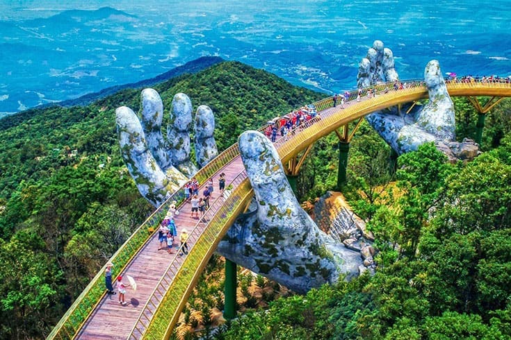 Walk Along The Golden Bridge