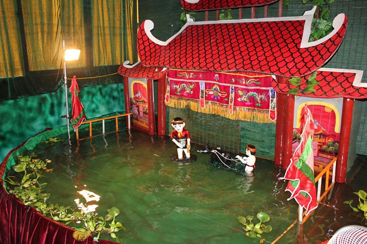 Watch a show at Water Puppet Theatre in Nha Trang